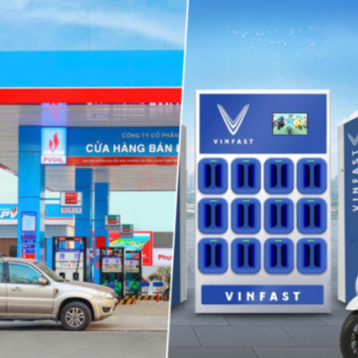 Thị trường xe điện Việt Nam nóng hơn với 3.000 tủ đổi pin mới tại PVOIL