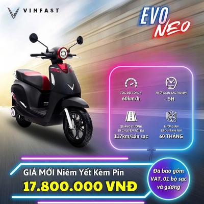 Xe Máy Điện Vinfast Evo Neo Kèm Pin LFP